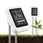6-in-1 Digital Soil Tester – pH, Moisture, EC, Temperature & Light Meter for Lawn, Garden & Indoor Plants