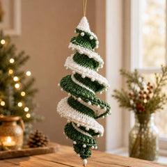 Crochet Christmas Tree PDF Pattern – DIY Holiday Decoration Digital Download Tutorial